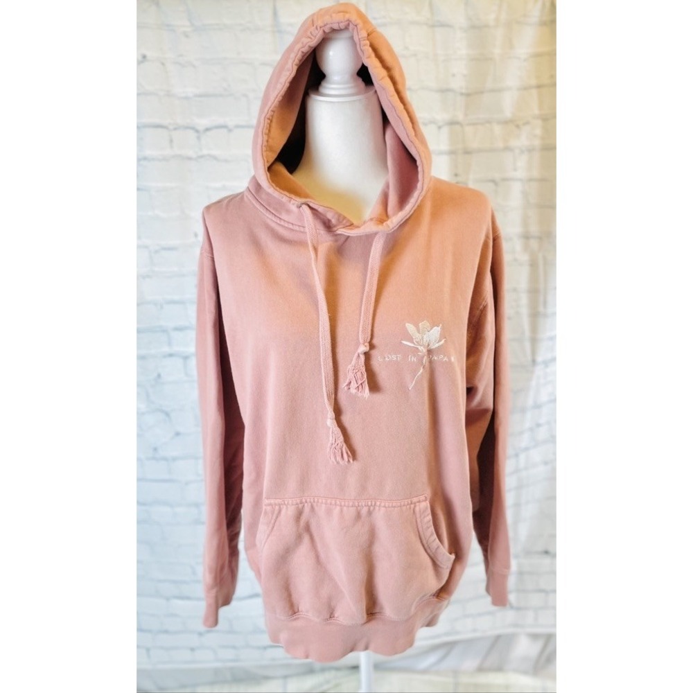 Lost in Japan Shawn Mendes The Tour Concert Hoodie Pink‎ Women's Size Medium M